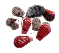 Moule a Cake - Madeleine Lot de 20 pièces Moule-mini-cake Cake-factory Cupcake Muffin Pancake Madeleine Bear Foot CAISSETTE