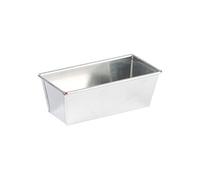 Gobel Moule à cake plié bordé sur fil 21 x 10 cm Métal Argent