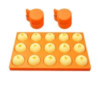 Moule à cake pop antiadhésif avec plateau pour la fabrication | Accessoire cake pop pour la cuisson de gâteaux, cupcakes, muffins, pain, tarte et don