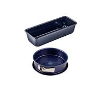 Moule à cakes 30 cm et moule à manqué 26 cm en email Dr. Oetker Back Liebe