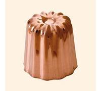 Moule à canelé - Lunch - Cuivre étamé - 4.5 cm - Traditionnel - Intérieur moelleux