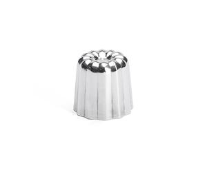 Moule à canelés en inox Ø 3,5cm De Buyer