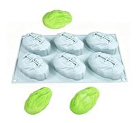 Moule à cavité | Moules de cuisson en silicone | Réutilisables 6 | Pour gâteaux, cupcakes, cookies, loisirs créatifs, cuisine, restaurant, fête d'anniversaire de mariage | Moules alimentaires amusants