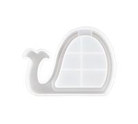 Moule à cendrier en silicone pour moulage de résine en forme de dinosaure d'amour