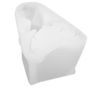 Moule à Cerf Géométrique en Silicone pour Loisirs Créatifs DIY | Blanc, Léger et Démoulage Facile, Surface Lisse, pour Ornements de Voiture et Projets Créatifs