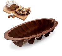 Moule à challah en silicone marron SILLINIE 41 cm