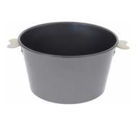 De Buyer - Moule haut à charlotte en acier antiadhésif - Diamètre 18 cm, hauteur 10 cm -, Noir