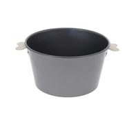De Buyer - Moule haut à charlotte en acier antiadhésif - Diamètre 18 cm, hauteur 10 cm -, Noir