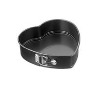 Moule à charnière coeur classique - 26 cm, noir
