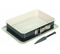 Dr. Oetker 4526 Moule a cake 31.5 cm, moule gateau rectangulaire, moule à brioche, moule rectangulaire patisserie, moule patisserie, moule pain, moule brioche, Acier, Noir, 31,5 x 12,7 x 7,5 cm