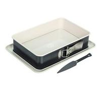 Moule à charnière rectangulaire en acier émaillé avec spatule Dr. Oetker Exclusive G