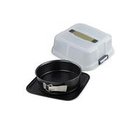 Moule à charnière rond 23 cm avec couvercle de transport Zenker Bake Click and Go