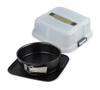 Moule à charnière rond 23 cm avec couvercle de transport Zenker Bake Click and Go Zenker