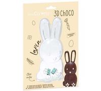 Moule à chocolat 3D Lapin - ScrapCooking Transparent G