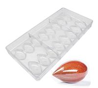 Moule à chocolat en forme d'olive en polycarbonate moule à chocolat 3D Candy Mold