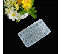 Moule À Chocolat Ovale En Silicone, Demi-Cercle, Pour La Fabrication De Bijoux En Résine Époxy