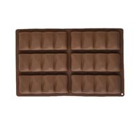 Moule à chocolat profond | 6 cavités épaisses en silicone pour barre énergétique pour cuisine, maison, fête, anniversaire, mariage, vacances, Noël