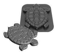 Moule à ciment Moule réutilisable en forme de tortue pour pavage