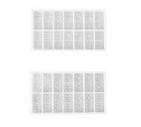 Moule À Colle En Cristal Pour Dominos, En Silicone, À Faire Soi-Bricolage