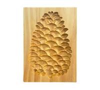 Moule à cône de pin - moule à biscuits en bois | four 3D pour crêpe pour décoration d'artisanat, cuisine bricolage qui produit gâteau au et au miel ou