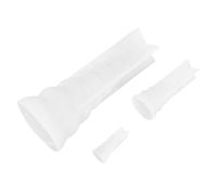 Moule à Corne de Licorne en Silicone 3Pcs pour Résine, Ambiance Noël | Réutilisable, Facile à Utiliser, 20,3x8x8cm, Blanc, pour Chambre et Déco Garçon Fille