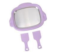 Moule à crème glacée avec 2 racloirs, plaque multifonctionnelle pour aliments frits froids, sucrés, plats roulés