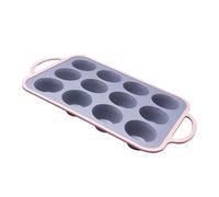 Moule À Cupcakes En Silicone,Plateau Réutilisable Pour Cookies Avec 12 Emplacements - Moules À Cupcakes En Silicone Pour Cuisson | Pour , Cheesecake, Œufs, , Pies, Four De Cuisine Et Friteuse À Air