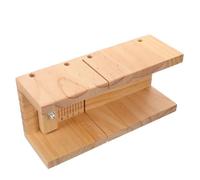 Moule à Découper le Savonnette en Bois Beige, Coupe Savonnette Pratique | Mirontaine Moule Bois, DIY Savonnette Salle de Bain, Facile à Nettoyer Utiliser