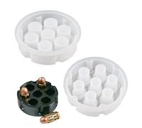 Moule À Dés en Silicone - Moule Époxy Polyédrique, Sept Formes Stéréoscopiques, Conception De Cavités De | Kit De Fabrication De Dés, Bricolage, Artisanat en Résine, Accessoires De Jeu, Outil De L