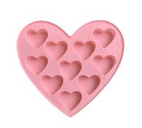 Moule à dessert en silicone - Petit moule à chocolat avec 10 compartiments Flexible et facile à enlever, pratique pour faire des bonbons, des glaces et des desserts faits maison | Ustensiles de