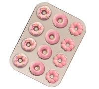 Moule À Donuts - De Cuisine Antiadhésive - s à Donuts pour la Pâtisserie | Pour La Cuisson Au Four La Préparation Du Petit Déjeuner Des Desserts Et Des Snacks À La