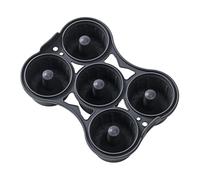 Moule à donuts, en silicone, 21 x 16 x 6 cm, pour beignets, muffins, pâtisseries, antiadhésifs, faciles à nettoyer et à utiliser au four pour la cuisine et la maison