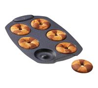 Tefal Moule 6 mini-donuts PerfectBake J5734602 – Antiadhésif, aluminium recyclé, Fabriqué en France