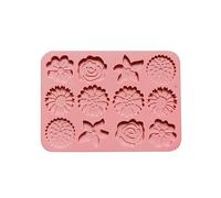 Moule à fleurs en Silicone à 12 cavités, moules à chocolat, à gâteaux en fleurs, outils de cuisson de desserts, moules à gâteaux