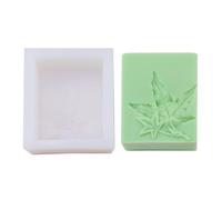 Moule À Fleurs En Silicone Fait À La Main Plâtre De Savon Diffuseur De Voiture Accessoire Artisanal D'huile Essentielle Moule À Bougie Florale Carré