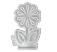Moule à fleurs en silicone - Moule à glaçons en silicone - Outil artisanal résistant à la chaleur réutilisable flexible pour les fournitures de fête de Pâques