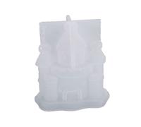 Moule à fondant en silicone en forme de château, Cendrillon, conte de fées, chocolat, bonbons, sucre, bricolage, moule à pâte en caoutchouc pour gâteau de mariage, moules à savon pour la fabrication