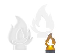 Moule à fondant, moule en résine | Décoration pour photophore de paix avec flamme, décoration de gâteaux d'oiseaux pour décoration de cupcakes, bonbons, etc