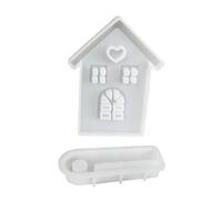 Moule à forme de maison avec base pour décoration de Noël, artistes