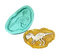 Moule à fossiles de dinosaures - Décoration de table élégante pour commode, salon - En résine