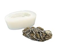 Moule à fossiles de dinosaures - Décoration de table élégante pour commode, salon - En résine