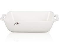 Moule à four de Sandra Rich série Casserole en porcelaine blanche