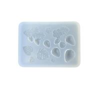 Moule à fraise en silicone pratique et robuste - Facile à nettoyer et à enlever pour personnaliser les décorations d'intérieur - Moule à fraise en silicone