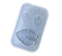 Moule à fraises polyvalent pour divers objets artisanaux faits à la main, bougie à savon, avec moule en silicone de qualité alimentaire