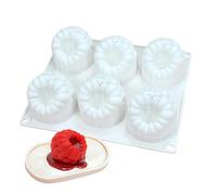 Moule à Framboise | Moule à Framboise à 6 Cavités Antiadhésif Alimentaire - Empreinte Fruit Silicone - pour Chocolats Bonbons Gelées Pâtisserie Glace Cuisine Anniversaires