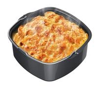 Moule à GâTeau,18/22Cm Moule à PâTisserie Pour Friteuses à Air, Moule Gateau Air Fryer AntiadhéSif, Baril à GâTeau En Fer Carré, Outil Cuisson De Cuisine Air Fryer Pour Hd9925/Hd9860/Hd9905/01