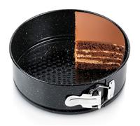 Moule à gâteau à charnière granit - VILDE - 20 cm - Acier au carbone - Revêtement granit - Résistant jusqu'à 230°C