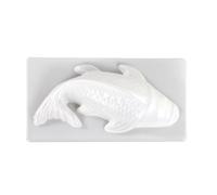 Moule à gâteau au poisson 3D Koi - Moule à chocolat en silicone - Moule à dessert - Moule à gâteau de riz réutilisable