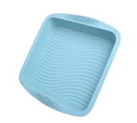Moule à Gâteau Carré 8x8 Moule à Gâteau en Silicone Antiadhésif Silicone Cuisson pour Gâteaux Riz Et Lasagnes 060929