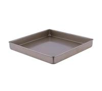 Moule à gâteau carré en acier au carbone, for tarte, pizza, pain, gâteau, plaque de cuisson, ustensiles de cuisson, antiadhésif, 28 cm
